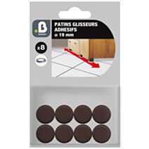 Patin glisser marron ∅19mm - 3M