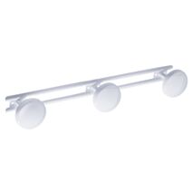 Porte-peignoir 3 Têtes ∅65mm Blanc - GODONNIER