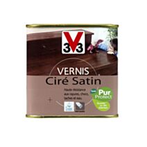Vernis intérieur ciré satin 0.5L - Chêne doré - V33