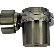Butée aimant métal alu brossé Ø41xh44mm - GPI
