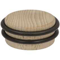 Butée hêtre grand modèle D62x36 bois brut