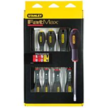 Tournevis électricien + mécanicien + phillips, jeu de 8 pcs - STANLEY FATMAX