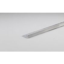 Arrêt cornière argent alu naturel mm.10