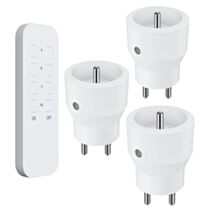 3 prises 2300W télécommandée intérieure - KYF