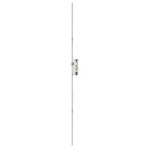 Serrure à encastrer 2 points Decena + 2 prolongateurs 423mm avec 1 galet - têtière 18mm - FERCO