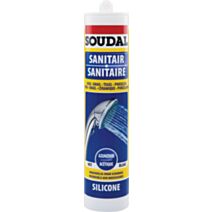 Silicone Sanitaire Acétique transparent 310 ml