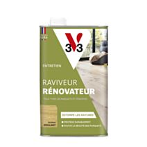 polish rénovateur parquets & stratifiés incolore brillant 1 l  - V33