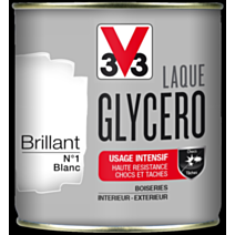 laque glycero brillante 0,5L blanc - V33