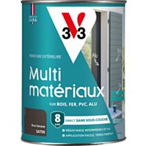 Peinture multi-supports direct protect satin 1.5L brun havane  - V33