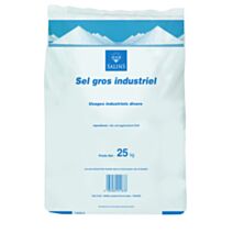 Sel de déneigement hivernal - gros sel - 25 kg - SALINS