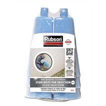 RUBSON Etanchéité par Injection Kit 6 vases + 6 injecteurs