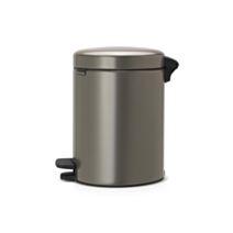 Poubelle à Pédale New Icon 5L Taupe - BRABANTIA