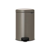 Poubelle à Pédale New Icon 20L Taupe - BRABANTIA