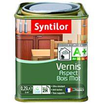 Vernis aspect bois mat teck 0.25l - SYNTILOR