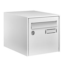 Boîte aux lettres 1 porte normalisée - blanc - DECAYEUX