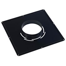 Plaque de propreté flexible inox ∅125mm 40x40cm - TEN