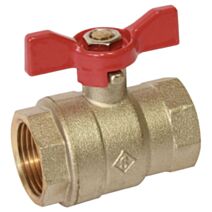 Vanne à sphère acs à joint torique FF