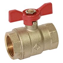 Vanne à sphère acs à joint torique FF