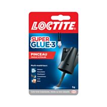 Colle Super Glue-3 5gr + pinceau - LOCTITE