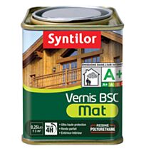 Vernis BSC mat 0.25l chene fonce - SYNTILOR