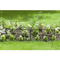 Bordure de jardin décorative en métal époxy 0,40 x 1 m - NORTENE