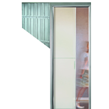 Caisson plein pour porte à Galandage Kompatto H.93x204cm