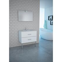 Meuble salle de bain Nisa 80cm blanc