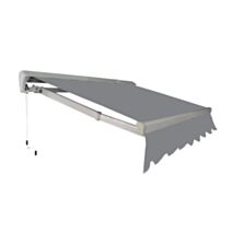 Store banne semi-coffre électrique 3,5x2,5m Télécommande
