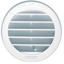 grille plastique ø120 - 0-35cm² - réglable avec moustiquaire - AUTOGYRE