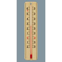 thermomètre bois clair 22 cm - STIL