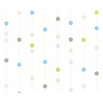 Papier peint perles bleu vert - AS CREATION