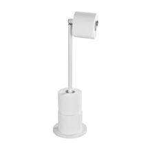 Porte-papier toilette sur pied 2 en 1 - WENKO