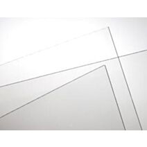 Lisse transparent 50 x 100 cm épaisseur +/- 5mm