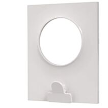 Plaque Odace style blanc avec pince - SCHNEIDER ELECTRIC
