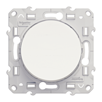 Interrupteur va-et-vient lumineux Odace blanc - SCHNEIDER ELECTRIC
