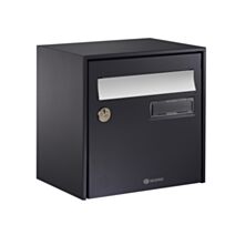 Boîte aux lettres B-box compact 1 porte gris anthracite - DECAYEUX