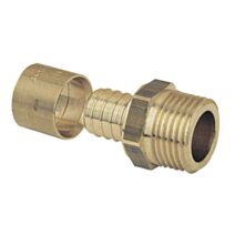 Raccord à glissement mâle PER Ø16 Filetage 12X17