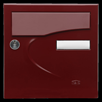 boîte aux lettres normalisée preference 1 porte bordeau - RENZ