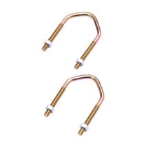 Lot de 2 brides en V diamètre 8mm acier galvanisé - OPTEX