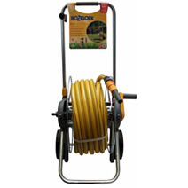 Grand dévidoir métal chariot équipé 30m - HOZELOCK