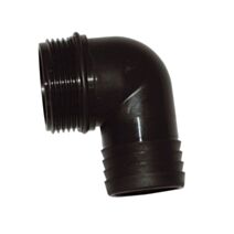 Raccord plastique à visser pour pompes coudé ø30 avec joint - m33/42 - SPID'O