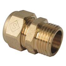 Raccord à compression mâle 15/21 - PER 10x12