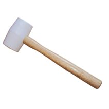 Maillet en caoutchouc blanc - PRCI