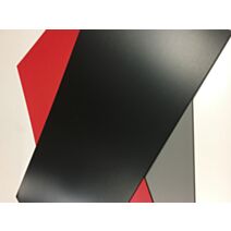 Plaque plane pvc noire opaque 100 x 100 cm +/- 3mm