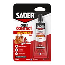 Colle contact néoprène gel 55ml - SADER