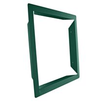 Cadre d'encastrement vert boîte aux lettres Home