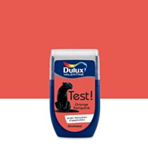Testeur de Peinture Crème de Couleur Orange Sanguine 30ml - DULUX VALENTINE