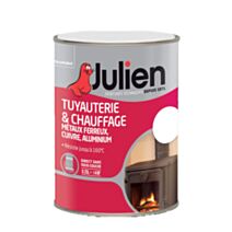 Peinture spéciale tuyauterie et chauffage Brillant Blanc 0,25L - JULIEN