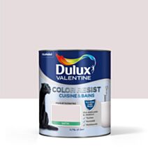 Peinture Pièces humides Color Resist Cuisine & Bains Rouge Industriel Satin 0,75L - DULUX VALENTINE