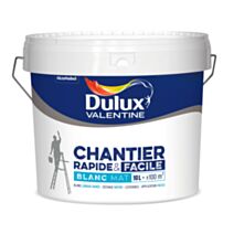 Peinture Mur & Plafond Blanc Mat 10L - DULUX VALENTINE